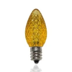 C7 SMD LED Retrofit Bulb - Yellow - Pro Christmas™ - Bag Of 25