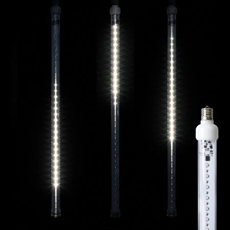 24" LED Falling Snow Tube - Pure White - Pro Christmas™