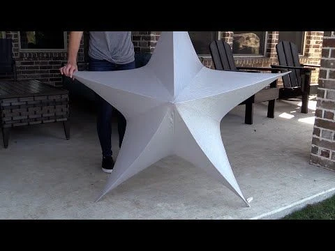 Foldable 3D Star - 16" - Polymesh - 5 Colors Available - Image 2