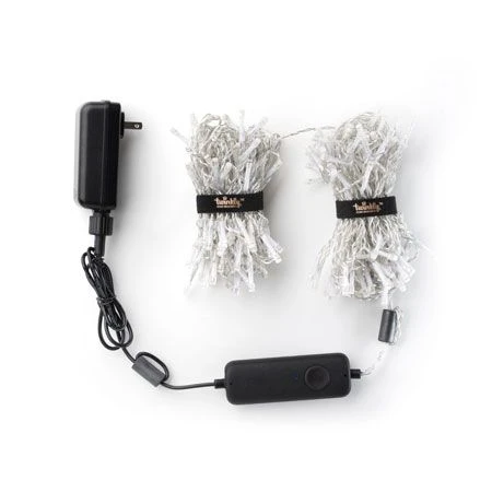 Twinkly RGBW - Icicle Lights - 190L, 4" Sp, Wifi - Transparent Wire - Image 3